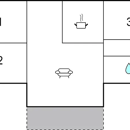 Holiday home In With Kitchen *
